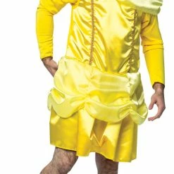 Rasta Imposta Costumes My Hairy Princess Men's Beauty Is A Beast Belle Dress Bachelor Adult Costume