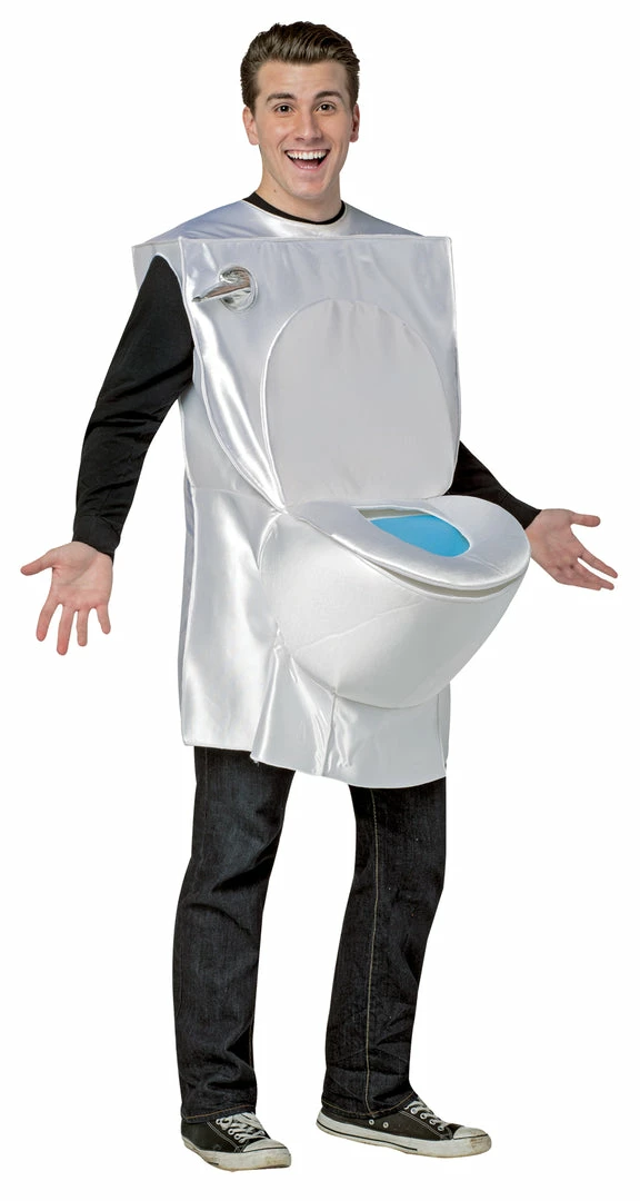 Rasta Imposta Costumes Toilet Adult Costume 3 Rasta Imposta Costumes Toilet Adult Costume