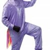 Rasta Imposta Costumes Purple Unicorn Plush Adult Costume