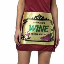 Rasta Imposta Wine Dress Adult Costume And Hat
