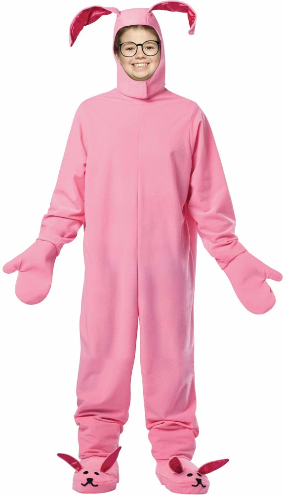 Rasta Imposta Christmas Bunny Child Costume, Pink 3 Rasta Imposta Christmas Bunny Child Costume, Pink