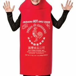 Rasta Imposta Costumes Sriracha Hot Chilli Sauce Child Costume