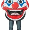 Rasta Imposta Costumes Clown Head Adult Costume 1 Rasta Imposta Costumes Clown Head Adult Costume