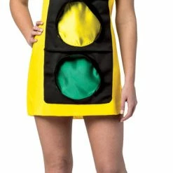 Rasta Imposta Costumes Traffic Light Adult Costume Dress