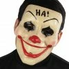 Seasonal Visions Ha Ha Ha Laughing Clown Mask Masks