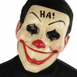Seasonal Visions Ha Ha Ha Laughing Clown Mask Masks