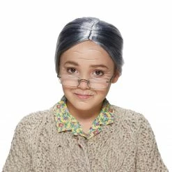 Seasonal Visions Wigs & Beards Old Lady Child Wig