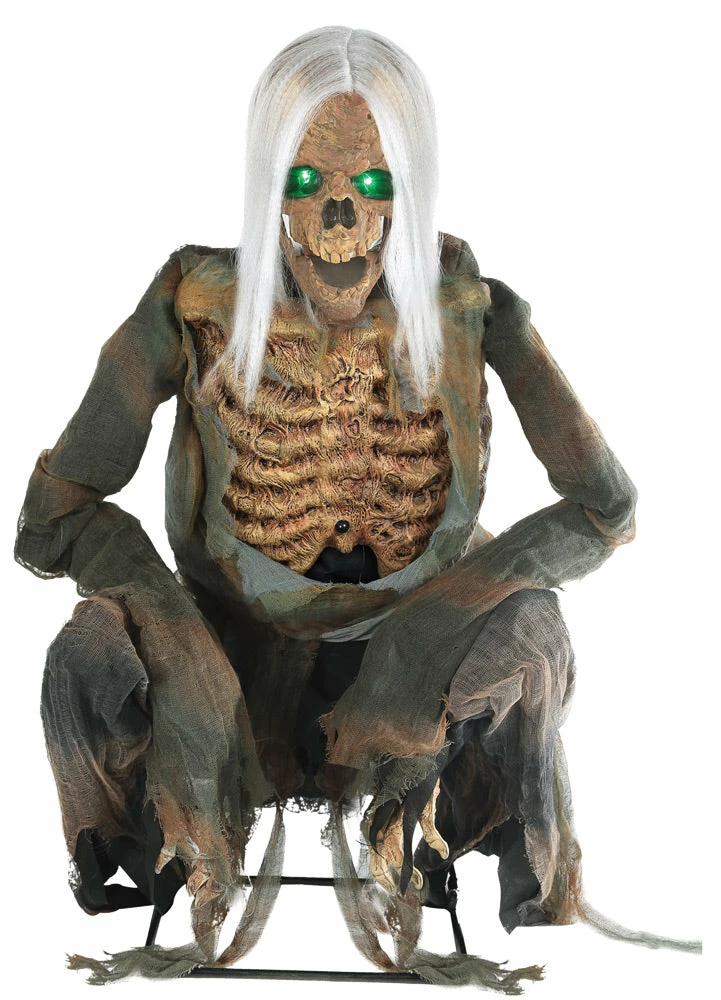 Seasonal Visions Crouching Bones Animated Skeleton Prop Decorations & Props 3 Seasonal Visions Crouching Bones Animated Skeleton Prop Decorations & Props