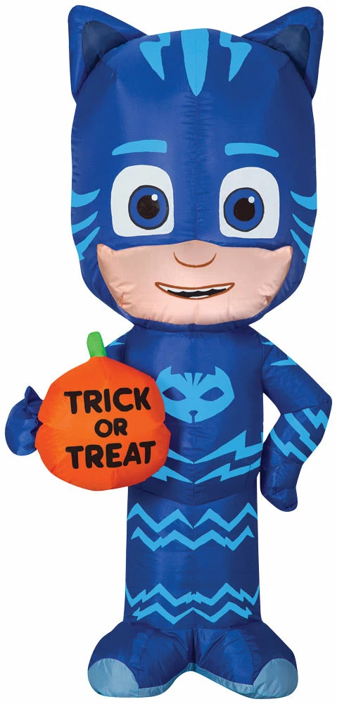 Gemmy 42" PJ Masks, Catboy Airblown Outdoor Halloween Lawn Decor 4 Gemmy 42" PJ Masks, Catboy Airblown Outdoor Halloween Lawn Decor