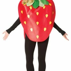 Rasta Imposta Costumes Strawberry Adult Costume One Size