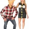 Rasta Imposta Deer In Headlights Couple Costume Costumes