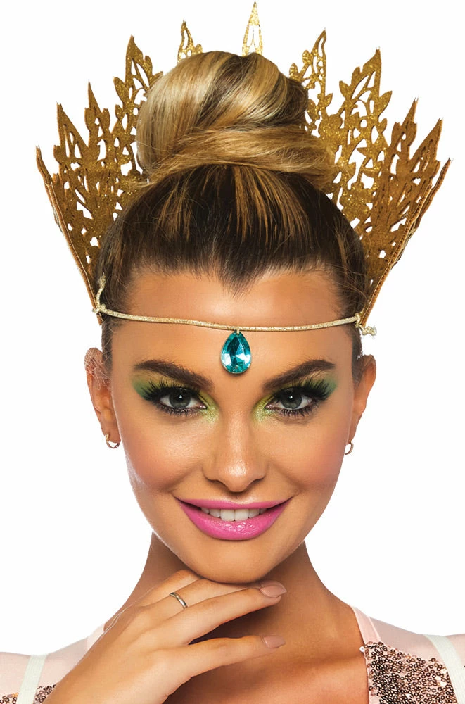 Leg Avenue Glitter Die Cut Crown Accessories 3 Leg Avenue Glitter Die Cut Crown Accessories