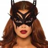 Leg Avenue Glitter Black Sexy Mask