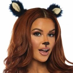 Leg Avenue Furry Ear Clips Hats & Headpieces