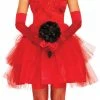 Leg Avenue Women's Beetle Bride Adult Red Costume