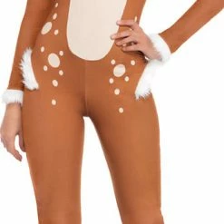Leg Avenue Women's Darling Deer Adult Catsuit Costume Costumes