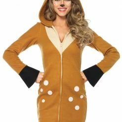 Leg Avenue Women's Plus Size Cozy Fawn Costume 7 Leg Avenue Women's Plus Size Cozy Fawn Costume