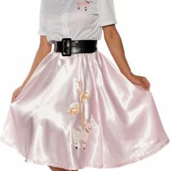 Underwraps Costumes Women's Sock Hop Fifties Pink Poodle Costume