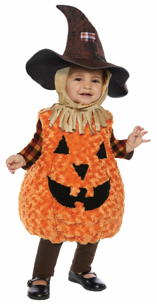 Underwraps Costumes Pumpkin Scarecrow Child & Toddler Costume 3 Underwraps Costumes Pumpkin Scarecrow Child & Toddler Costume