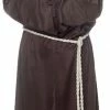 Underwraps Boy's Brown Monk Robe 2 Underwraps Boy's Brown Monk Robe