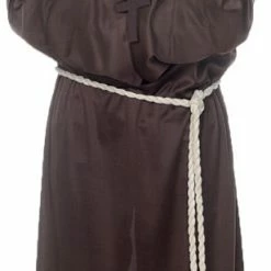 Underwraps Boy's Brown Monk Robe