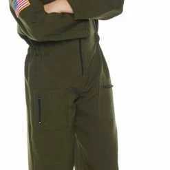 Underwraps Boy's Flight Suit Aviator Child Costume
