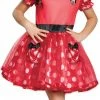 Disguise Costumes Disney Red Minnie Mouse Child & Toddler Girls Costume