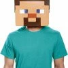 Disguise Minecraft Steve Adult Mask Video Game Costumes 2 Disguise Minecraft Steve Adult Mask Video Game Costumes
