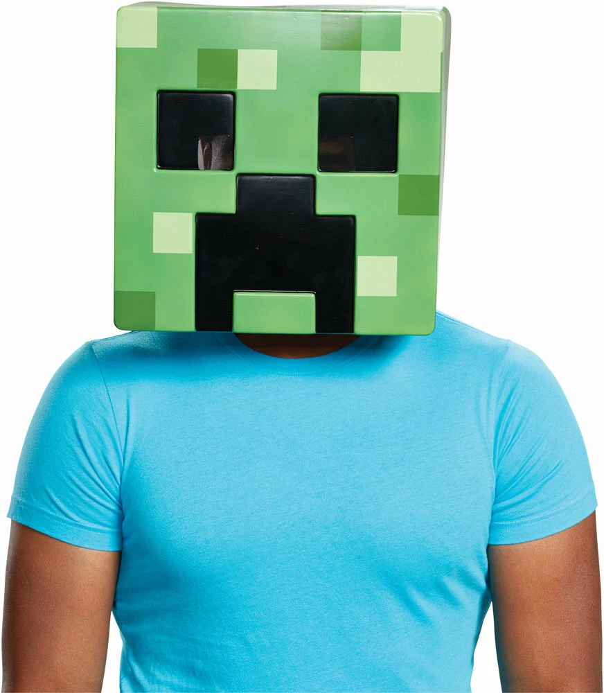 Disguise Minecraft, Creeper Adult Licensed Mask 3 Disguise Minecraft, Creeper Adult Licensed Mask