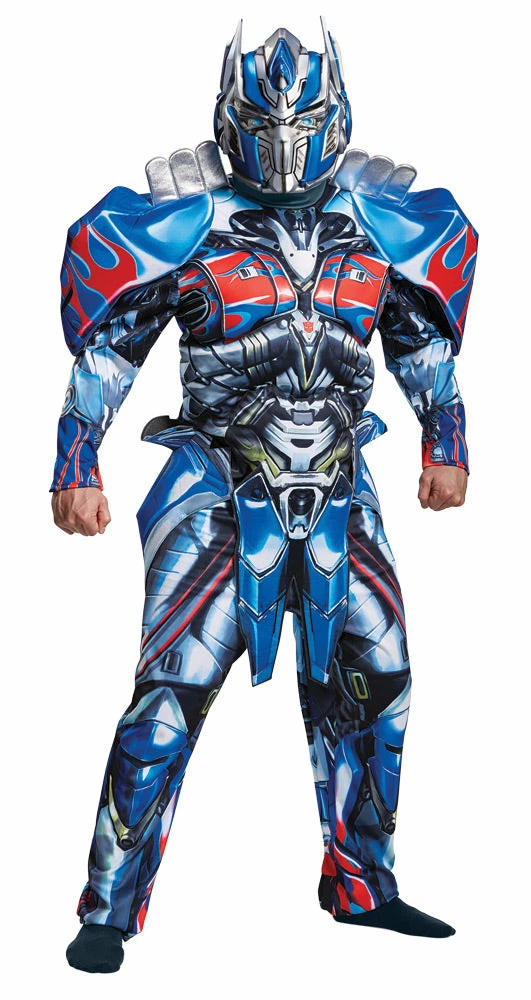 Disguise Transformers Movie 5 Men's Optimus Prime Deluxe Adult Costume & Helmet 3 Disguise Transformers Movie 5 Men's Optimus Prime Deluxe Adult Costume & Helmet