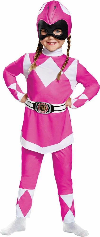 Disguise Costumes Power Rangers Mighty Morphin Pink Ranger Classic Toddler Costume 4 Disguise Costumes Power Rangers Mighty Morphin Pink Ranger Classic Toddler Costume