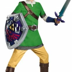 Disguise The Legend Of Zelda, Zelda Link Deluxe Child & Teen Costume