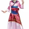 Disguise Mulan Girl's Mulan Deluxe Child Costume 2 Disguise Mulan Girl's Mulan Deluxe Child Costume