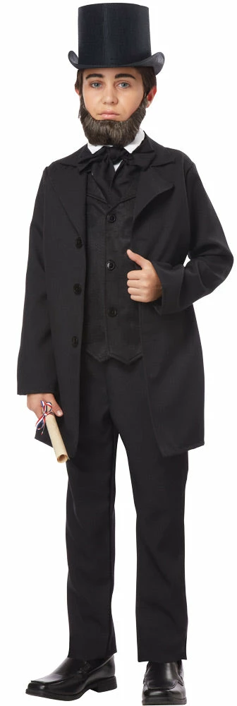 California Costumes Boy's Abraham Lincoln Child Costume 3 California Costumes Boy's Abraham Lincoln Child Costume