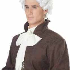California Costumes Colonial Man Wig Adult
