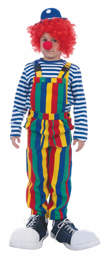 Funny Fashion Costumes Striped Clown Overall Ch Sz10 3 Funny Fashion Costumes Striped Clown Overall Ch Sz10