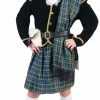 Funny Fashion Scottish Clansman Green Ad Lg