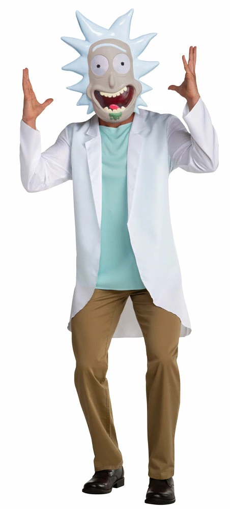 Living Fiction Costumes Rick & Morty, Rick Adult Costume Officially Licensed 3 Living Fiction Costumes Rick & Morty, Rick Adult Costume Officially Licensed