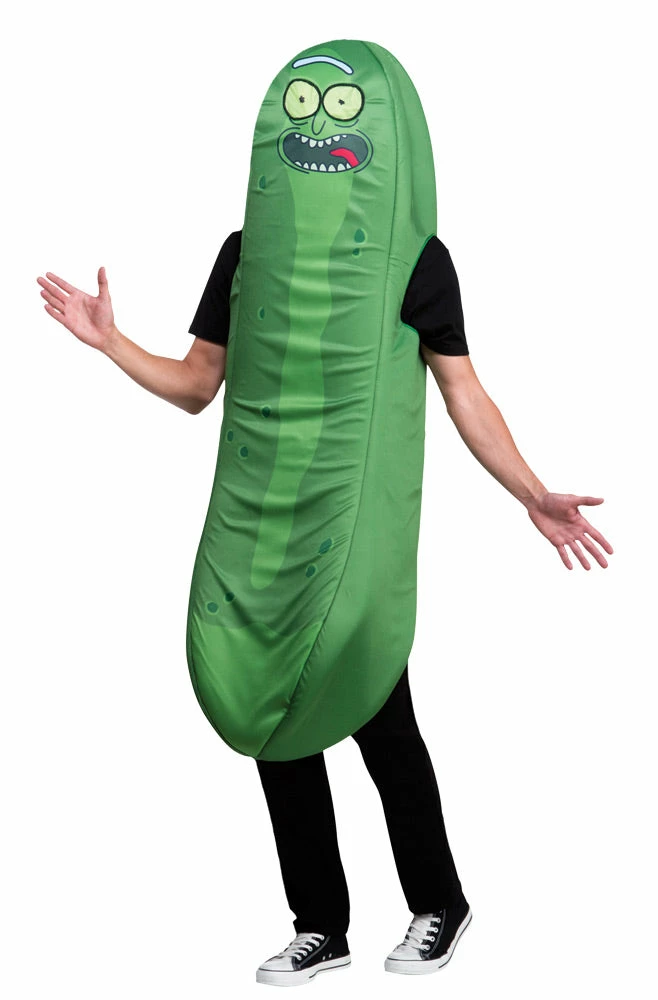 Living Fiction Foam Pickle Rick, Rick And Morty Officially Licensed Adult Costume 3 Living Fiction Foam Pickle Rick, Rick And Morty Officially Licensed Adult Costume