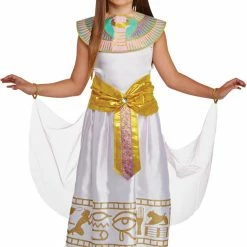 Living Fiction Girls Colorful Cleopatra Costume