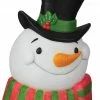 Seasonal Visions Snowman Plaque Sound & Lights Decoration Decorations & Props