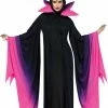 Fun World Maleficent Evil Queen Robe & Horns Costumes