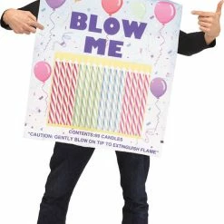 Fun World Box Of Candles ADult Blow Me Men's Costume