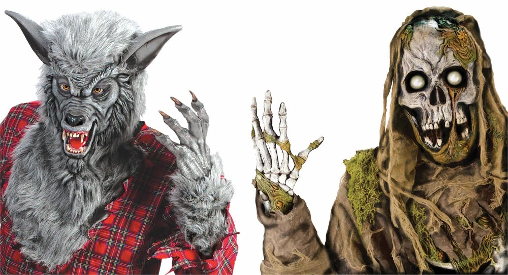 Fun World Wicked Windows Zombie Werewolf 3 Fun World Wicked Windows Zombie Werewolf