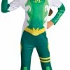 Living Fiction Mysticons Emerald Green Child Costume