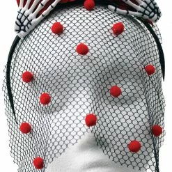 Girls Out Loud Skull Hand Rosette Crown Veil