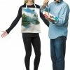 Rasta Imposta Bob Ross With Painting Kit Couple Costume