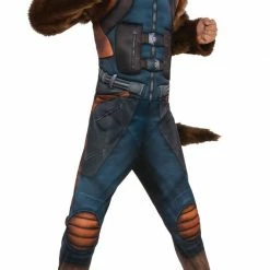 Rubie's Guardians Of The Galaxy, Deluxe Muscle Rocket Child Costume