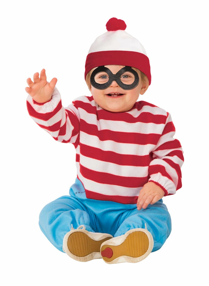 Rubie's Where's Waldo, Onesie Toddler Costume 3 Rubie's Where's Waldo, Onesie Toddler Costume