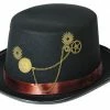 Jacobson Hat Co Accessories Steampunk Hat Black Brown Band